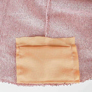 Cocktail Fitted Spandex Table Top Cover Metallic