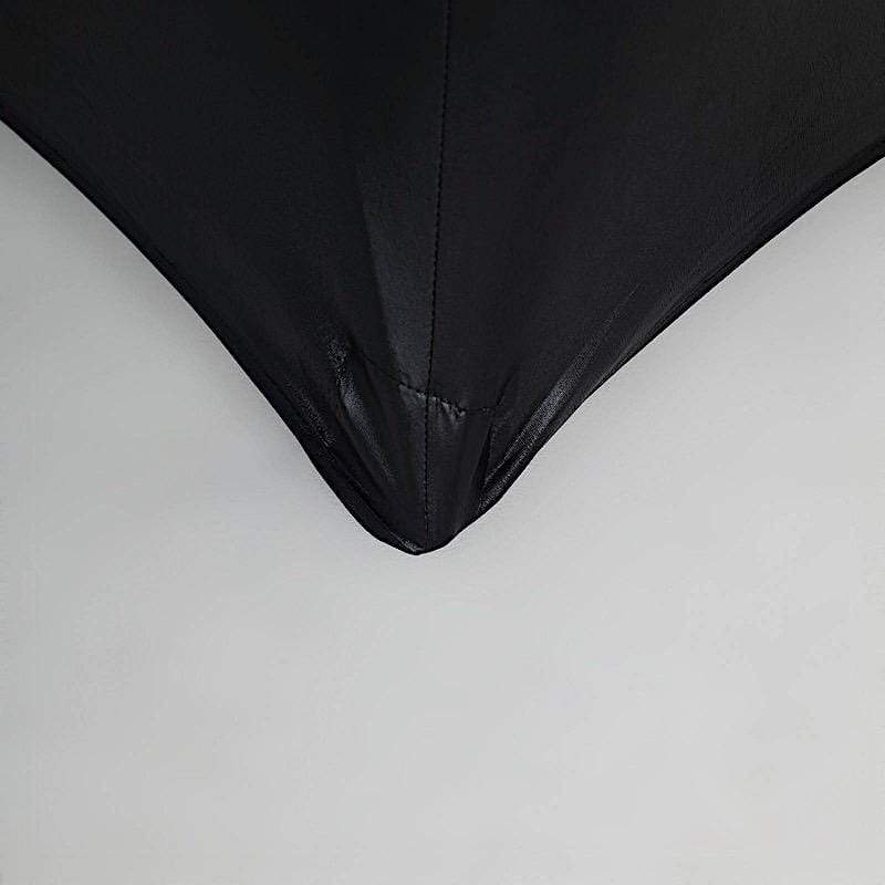 Cocktail Table Cover Premium Metallic Fitted Spandex Tablecloth