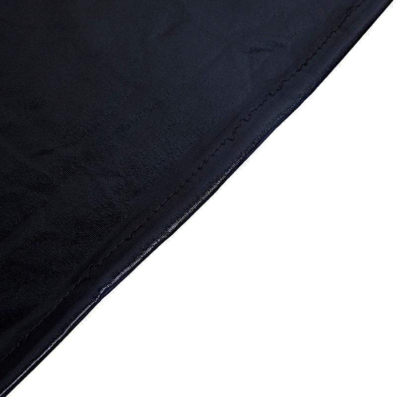 Cocktail Table Cover Premium Metallic Fitted Spandex Tablecloth