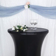 Cocktail Table Cover Premium Metallic Fitted Spandex Tablecloth