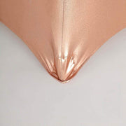 Cocktail Table Cover Premium Metallic Fitted Spandex Tablecloth