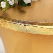 Cocktail Table Cover Premium Metallic Fitted Spandex Tablecloth