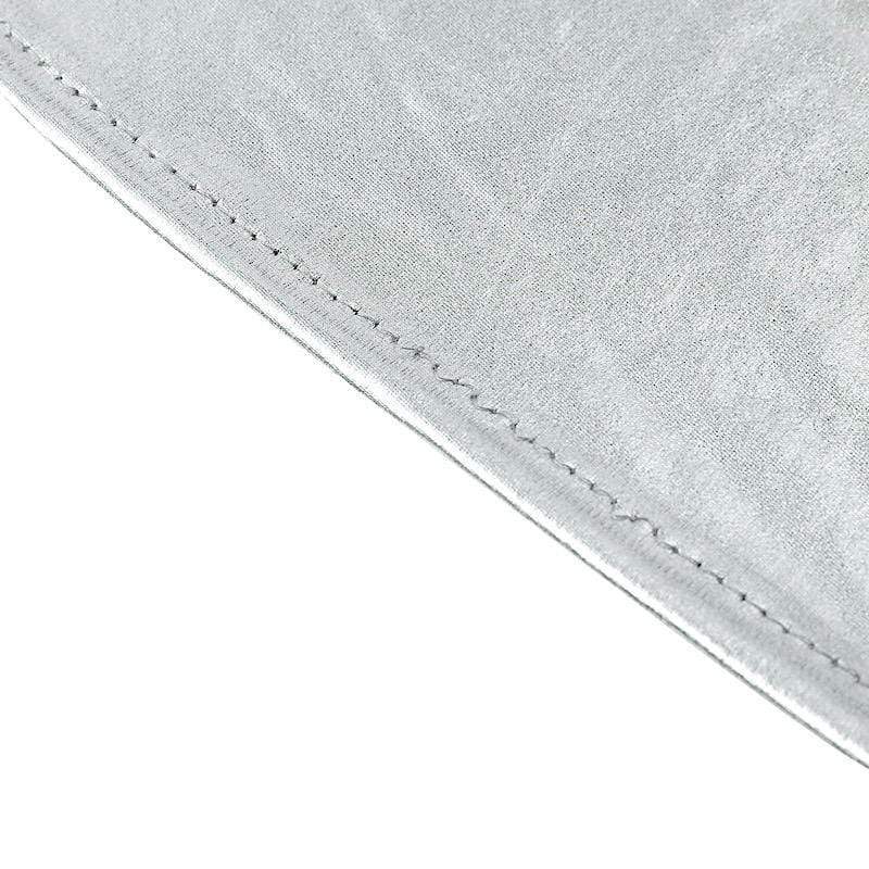 Cocktail Table Cover Premium Metallic Fitted Spandex Tablecloth