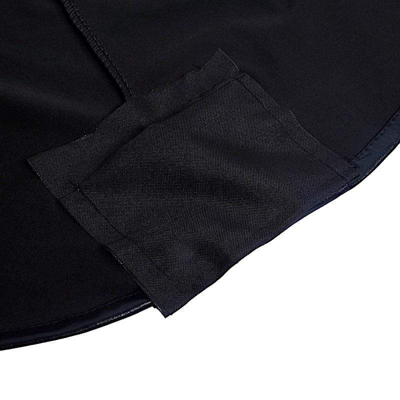 Cocktail Table Cover Premium Metallic Fitted Spandex Tablecloth