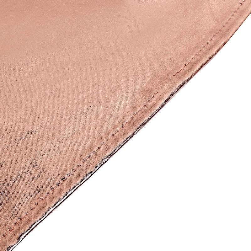 Cocktail Table Cover Premium Metallic Fitted Spandex Tablecloth