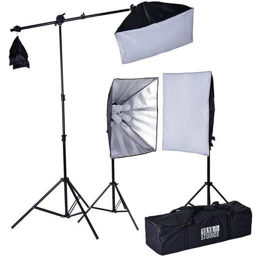 Daylight Umbrella Photo Video Studio Lighting Kit with Arm Softbox PHOTO_LGT_009