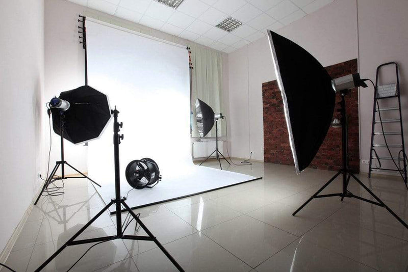 Daylight Umbrella Professional Photo Video Studio Lighting Kit - Black/Silver PHOTO_LGT_001