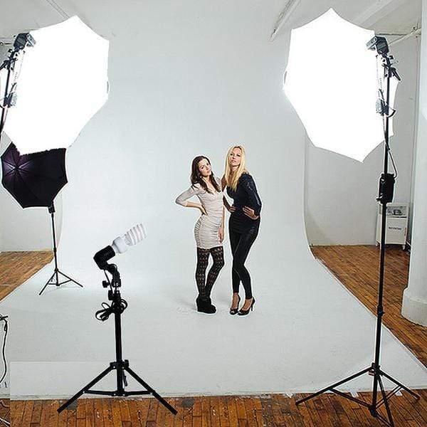 Daylight Umbrella Professional Photo Video Studio Lighting Kit - White PHOTO_LGT_007