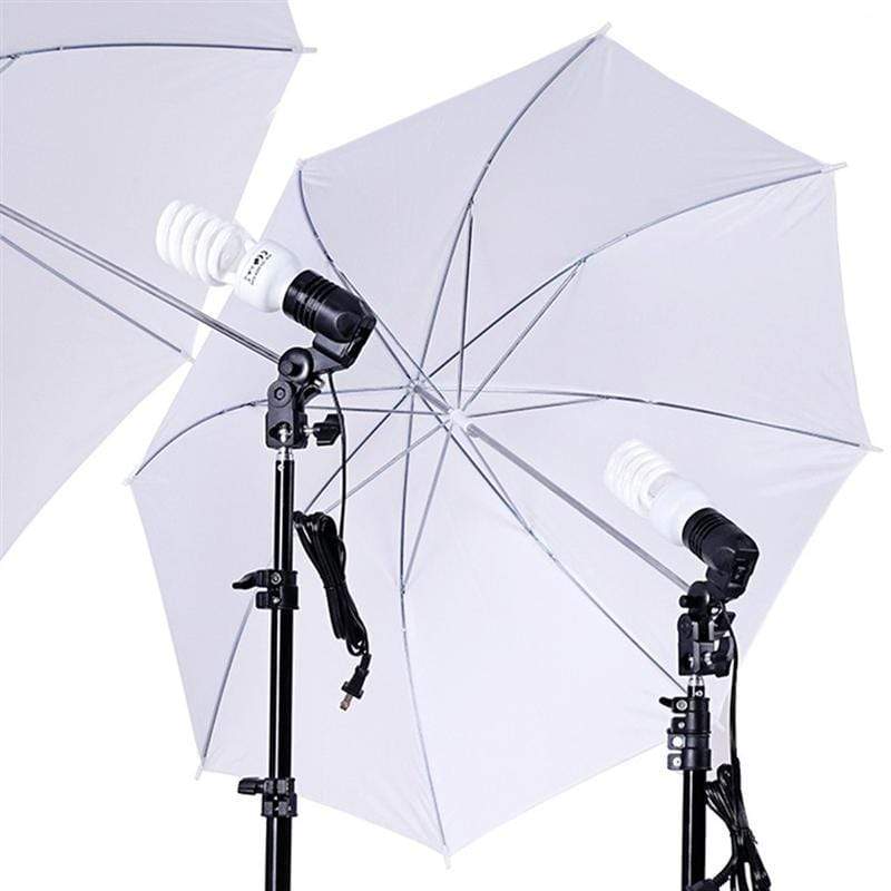 Daylight Umbrella Professional Photo Video Studio Lighting Kit - White PHOTO_LGT_007