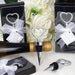 Diamond Rhinestones Heart Wine Bottle Stopper Wedding Favors