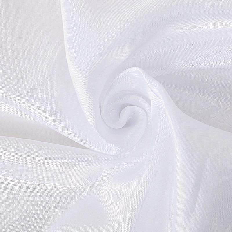 Dual Layer Tulle with Satin Table Skirt