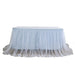 Dual Layer Tulle with Satin Table Skirt SKT_T04_WHT_086_17