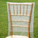 Embroidered Chair Slipcover SLIP_EMB_WHT