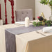 Extra Wide Premium Velvet Chair Sashes Wedding Decorations - Charcoal Grey RUN_VEL_044