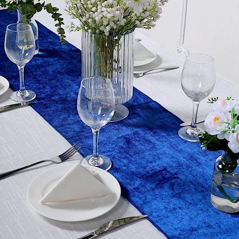 Extra Wide Premium Velvet Chair Sashes Wedding Decorations