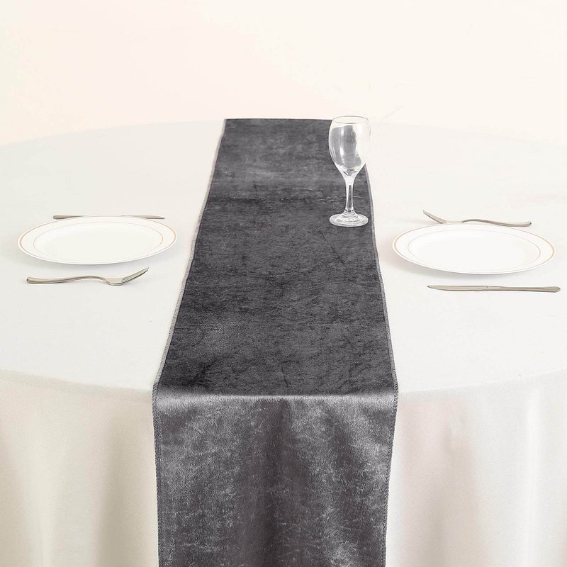 Extra Wide Premium Velvet Chair Sashes Wedding Decorations RUN_VEL_044