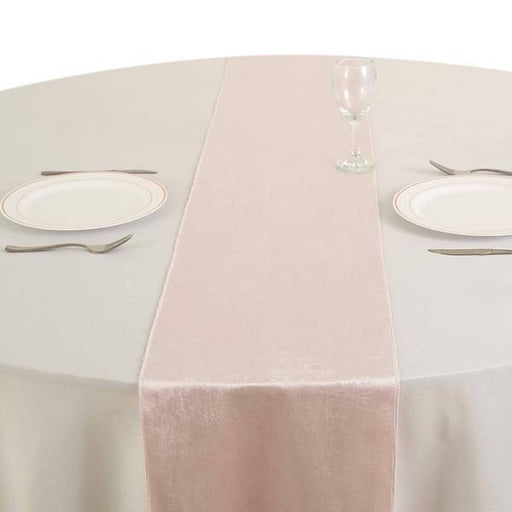 Extra Wide Premium Velvet Chair Sashes Wedding Decorations RUN_VEL_046