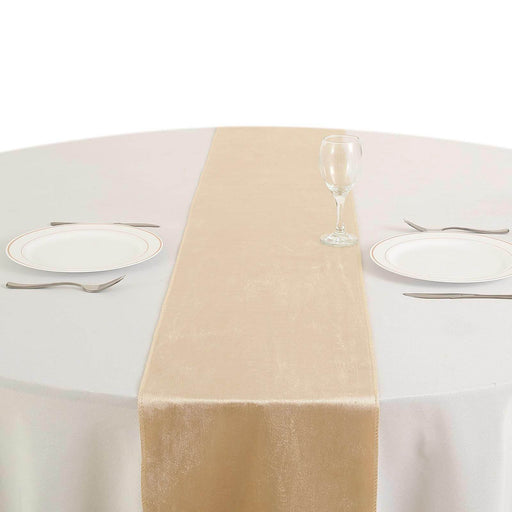 Extra Wide Premium Velvet Chair Sashes Wedding Decorations RUN_VEL_CHMP