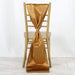 Extra Wide Premium Velvet Chair Sashes Wedding Decorations RUN_VEL_GOLD