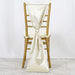 Extra Wide Premium Velvet Chair Sashes Wedding Decorations RUN_VEL_IVR