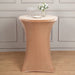 Fitted Cocktail Table Cover Premium Velvet Tablecloth