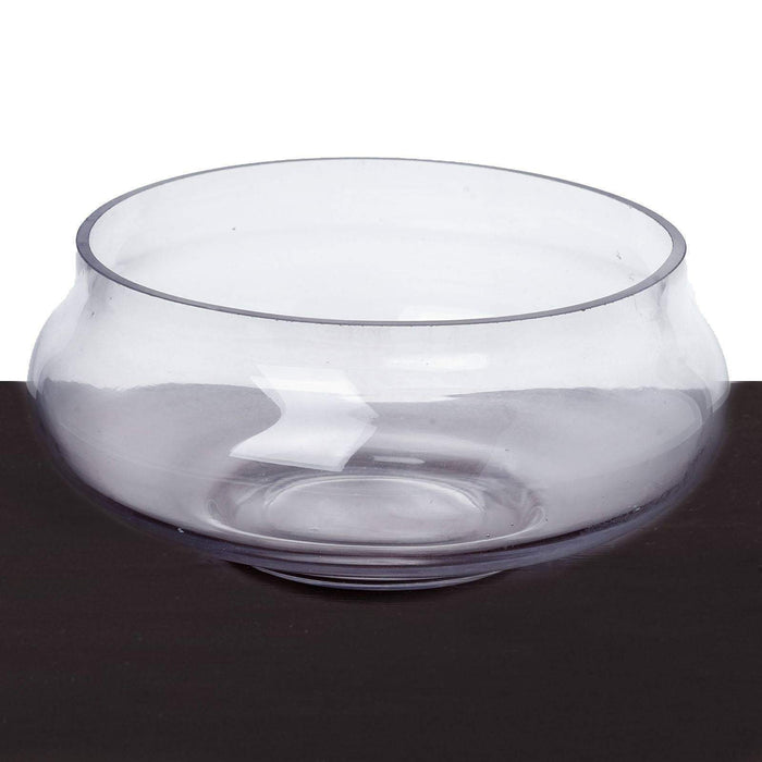 Floating Candle Holder Glass Bowl