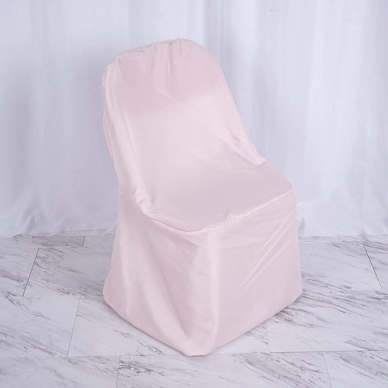 Folding Flat Chair Cover Wedding Party Decorations