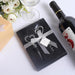 Heart Wine Bottle Stopper and Opener Gift Set Wedding Favor - Silver STOP_HRT01_SILV
