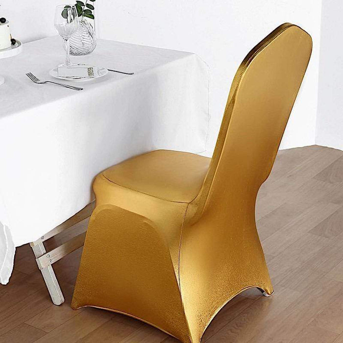Lame Spandex Stretchable Chair Cover