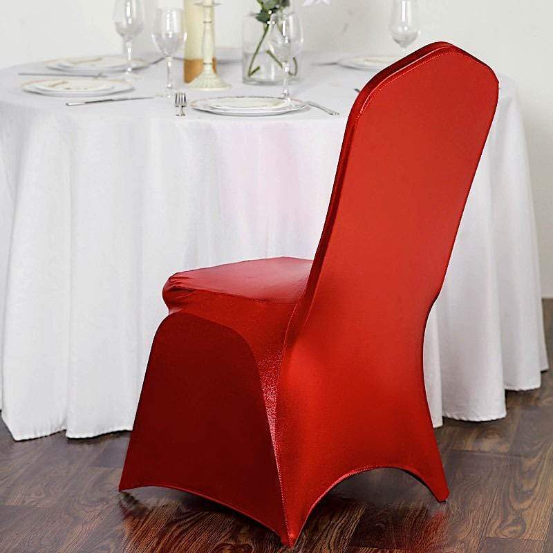 Lame Spandex Stretchable Chair Cover