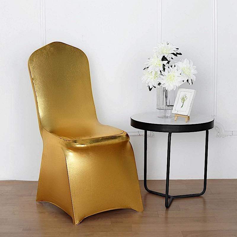 Lame Spandex Stretchable Chair Cover