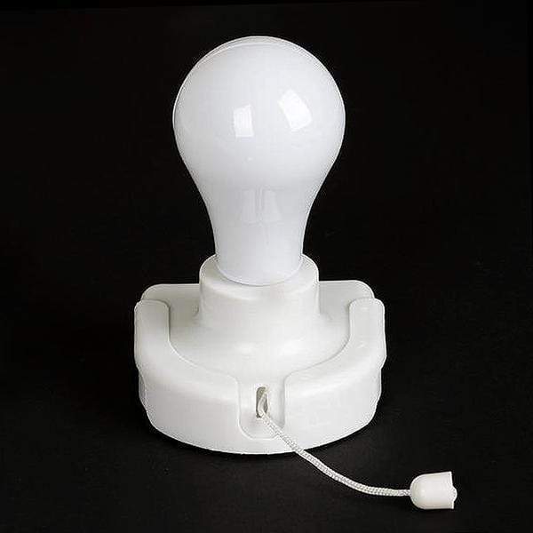 LED Bulb Battery Operated Light - White LED_BULD01_WHT