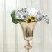 Metal Hammered Trumpet Wedding Vase