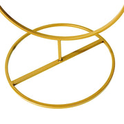 Metal Hoops Pillar Backdrop Stand