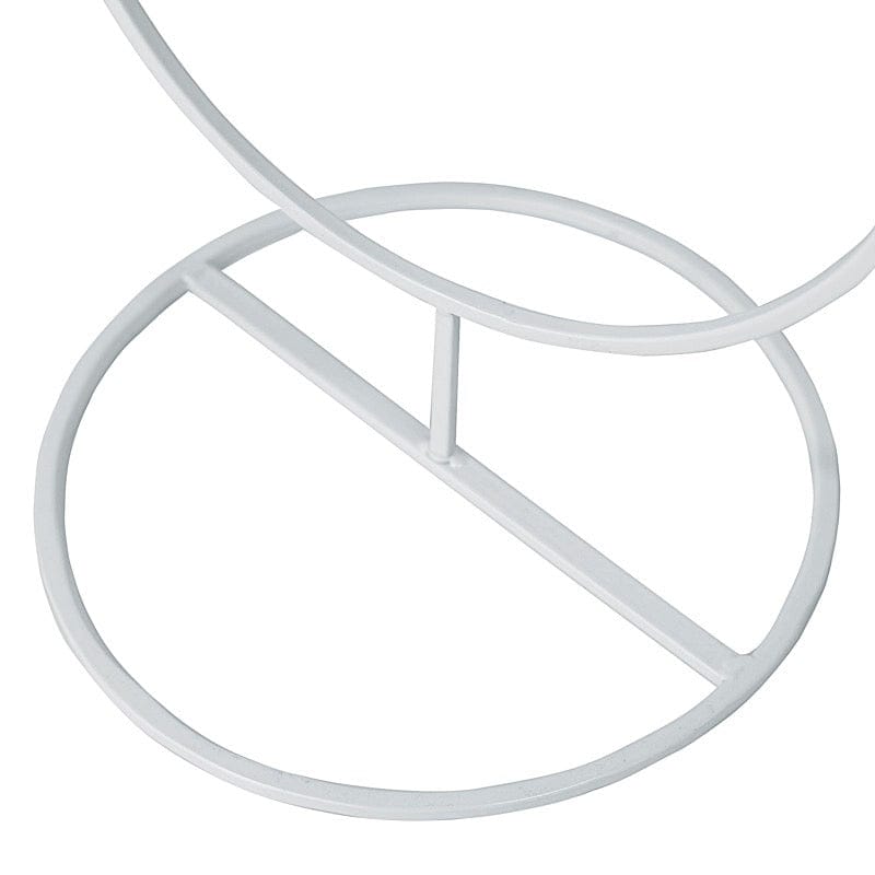 Metal Hoops Pillar Backdrop Stand