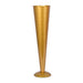 Metal Trumpet Wedding Flower Vase - Gold VASE_A71_28_GOLD