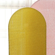 Metallic Fitted Spandex Round Top Wedding Arch Backdrop Stand Cover