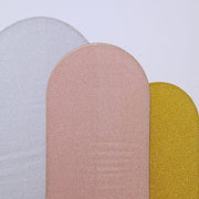 Metallic Fitted Spandex Round Top Wedding Arch Backdrop Stand Cover