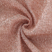 Metallic Fitted Spandex Round Top Wedding Arch Backdrop Stand Cover