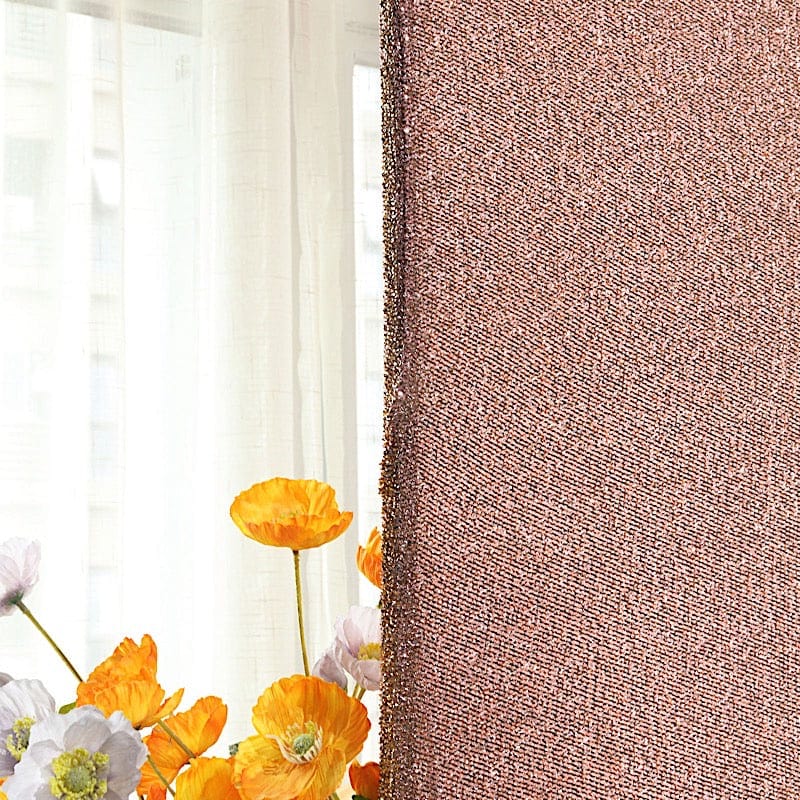 Metallic Fitted Spandex Round Top Wedding Arch Backdrop Stand Cover