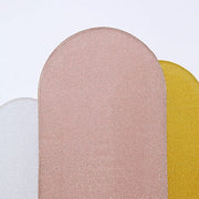 Metallic Fitted Spandex Round Top Wedding Arch Backdrop Stand Cover