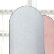 Metallic Fitted Spandex Round Top Wedding Arch Backdrop Stand Cover