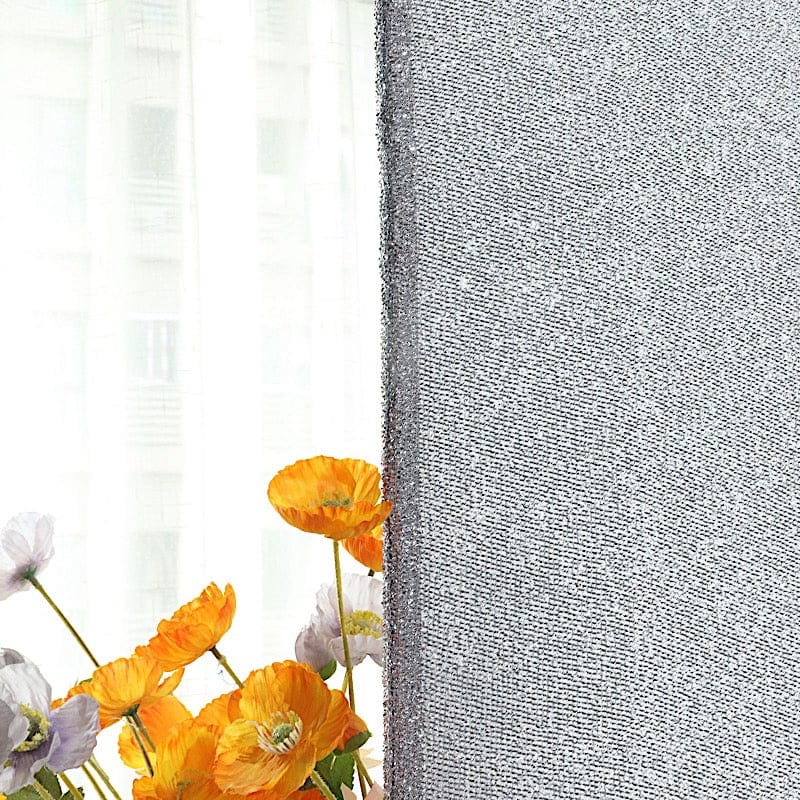 Metallic Fitted Spandex Round Top Wedding Arch Backdrop Stand Cover