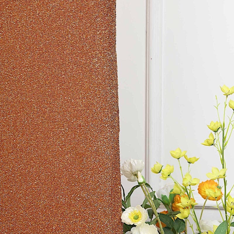 Metallic Fitted Spandex Round Top Wedding Arch Backdrop Stand Cover