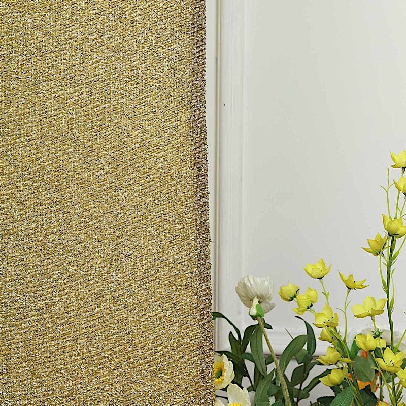 Metallic Fitted Spandex Round Top Wedding Arch Backdrop Stand Cover