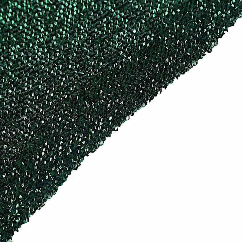 Metallic Fitted Spandex Round Top Wedding Arch Backdrop Stand Cover