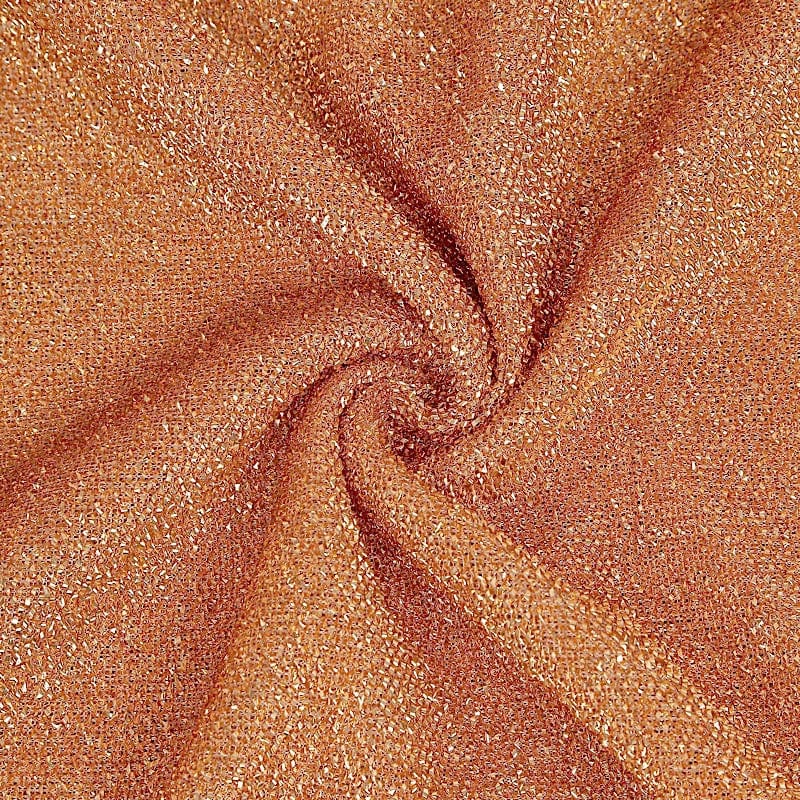 Metallic Fitted Spandex Round Top Wedding Arch Backdrop Stand Cover