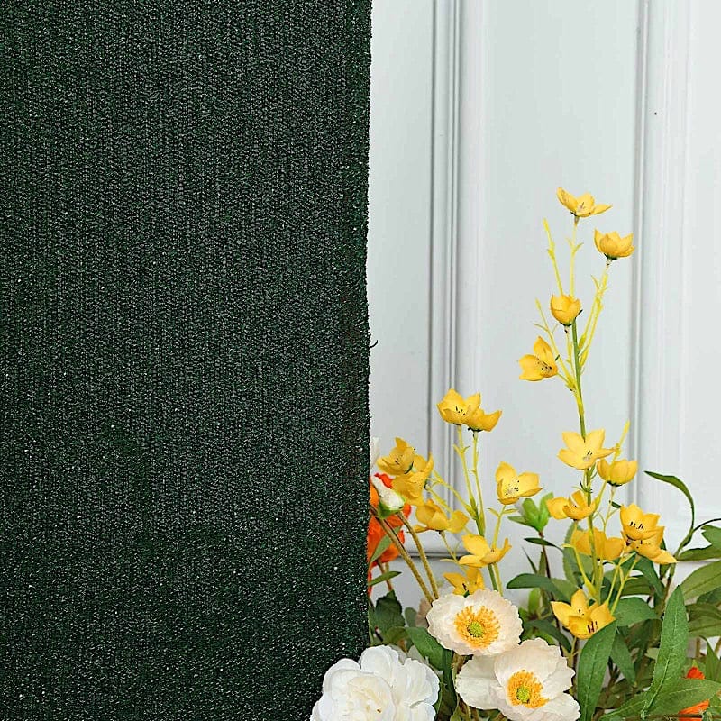 Metallic Fitted Spandex Round Top Wedding Arch Backdrop Stand Cover