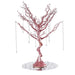 Metallic Manzanita Tree with Acrylic Bead Chains Centerpieces