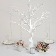 Metallic Manzanita Tree with Acrylic Bead Chains Centerpieces